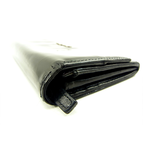Miu Miu Long Wallet Long Wallet Black Enamel Leather - Picture 5 of 6